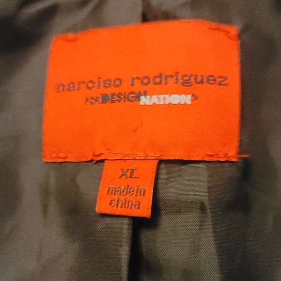 Narciso Rodriguez for Design Nation Metallic Tweed Blazer Jacket Size XL - Picture 6 of 7